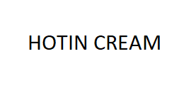HOTIN CREAM