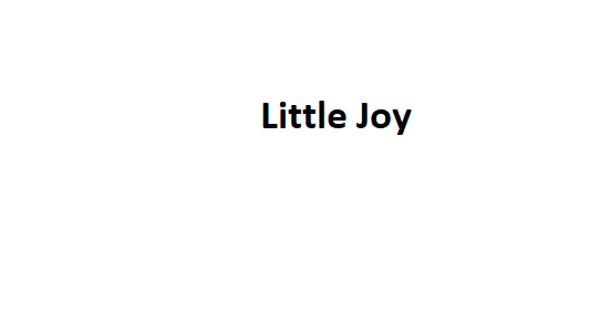 Little Joy