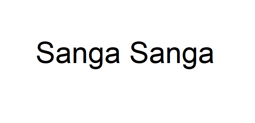 Sanga Sanga