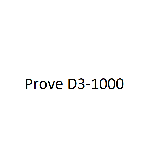 Prove D3-1000