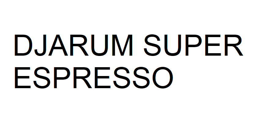 DJARUM SUPER ESPRESSO