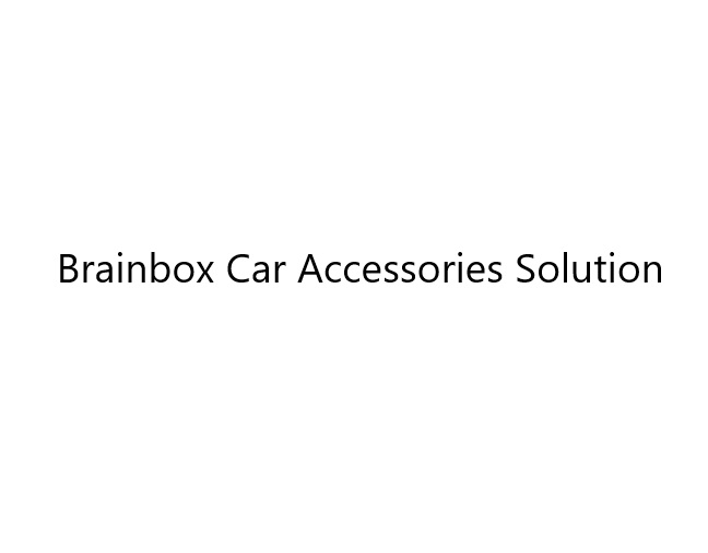 Brainbox Car Accessories Solution