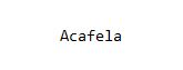 Acafela