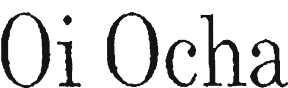 OI OCHA