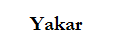 Yakar