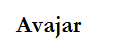 Avajar