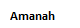 Amanah