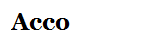 Acco