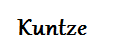 Kuntze