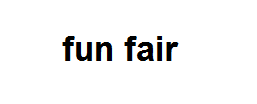 fun fair
