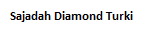 Sajadah Diamond Turki