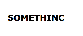 SOMETHINC