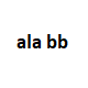 ala bb