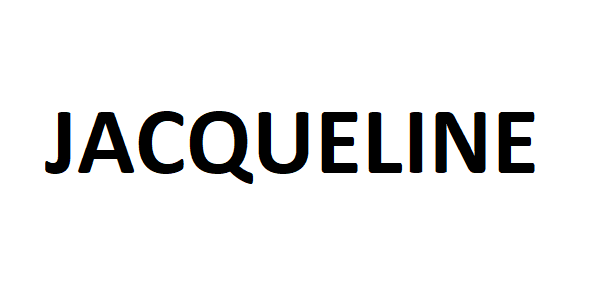 JACQUELINE