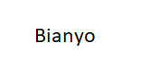 Bianyo