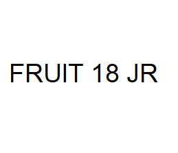 FRUIT 18 JR