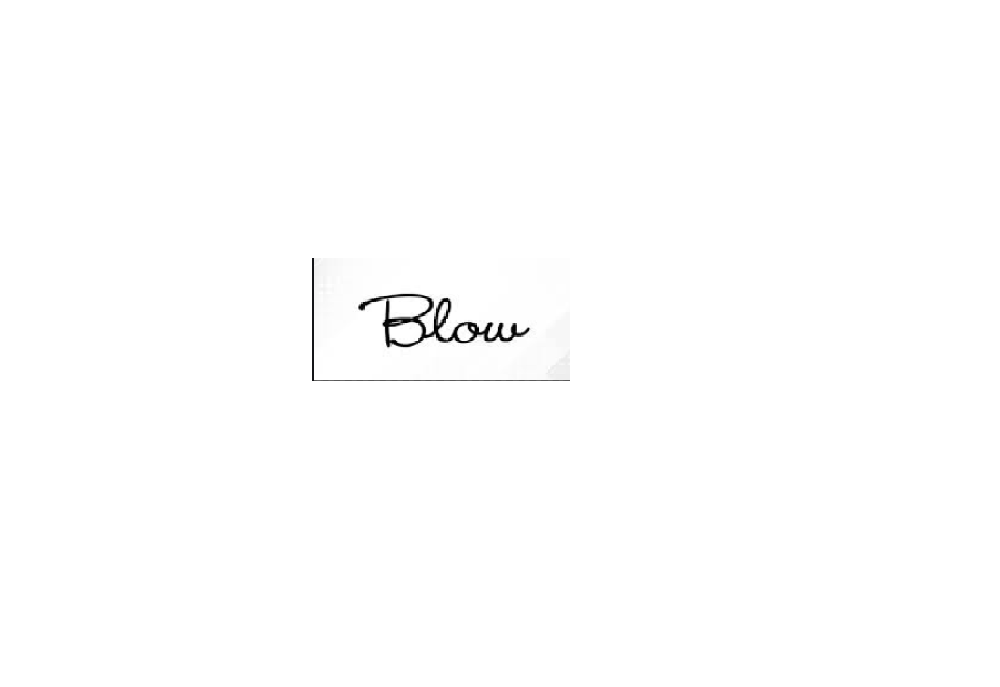 blow