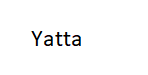Yatta