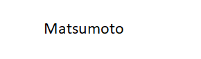 Matsumoto