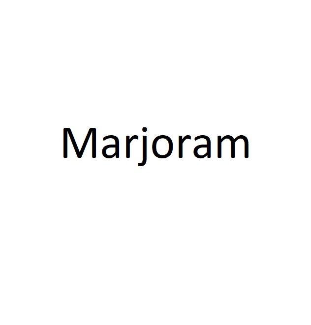Marjoram