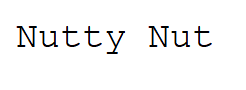 Nutty Nut