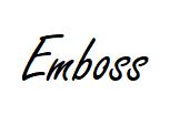 Emboss