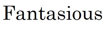 Fantasious