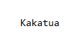 Kakatua