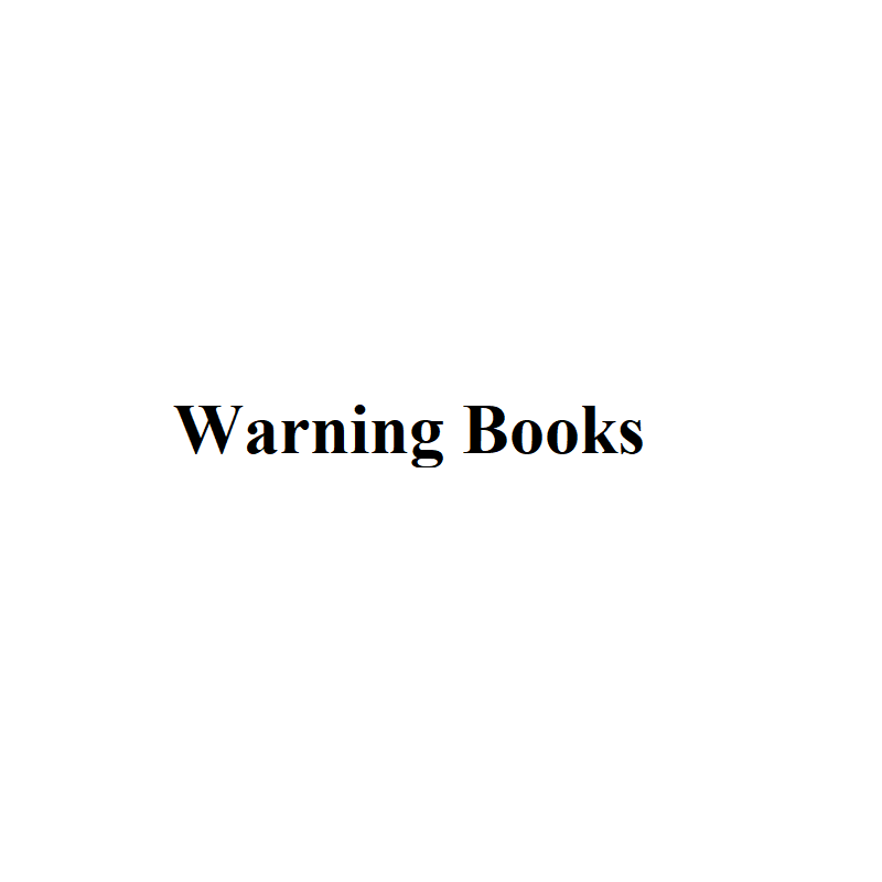 Warning Books