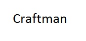 Craftman