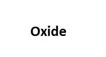 Oxide