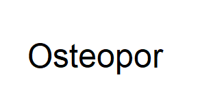 Osteopor