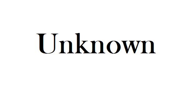 Unknown
