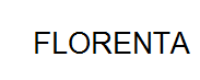 FLORENTA