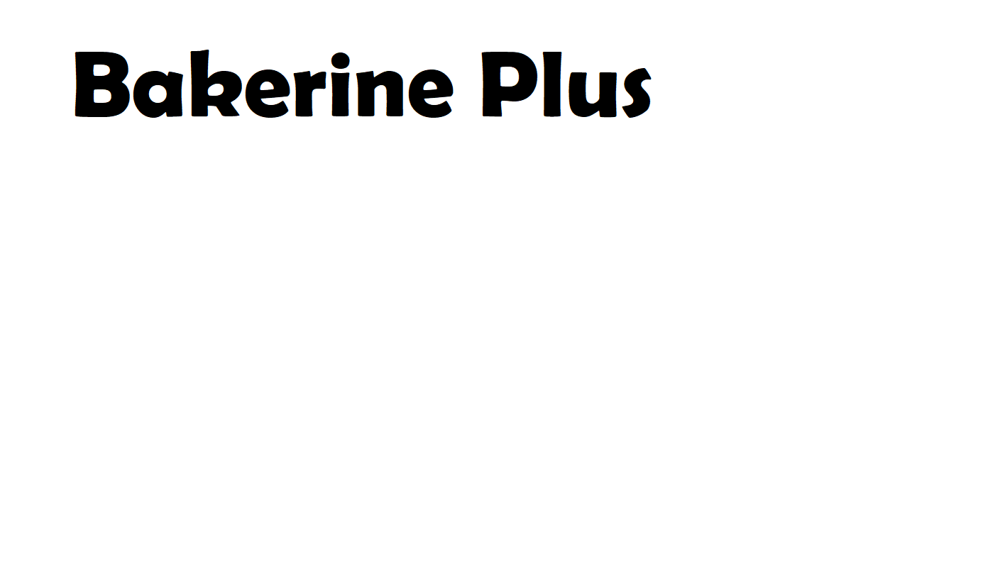 Bakerine Plus