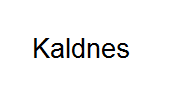 Kaldnes