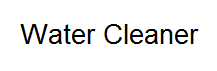 Water Cleaner