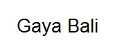 Gaya Bali