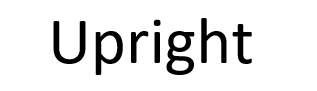 Upright