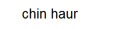 chin haur