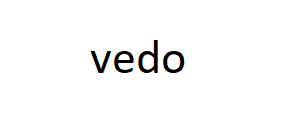 vedo