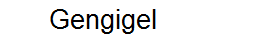Gengigel