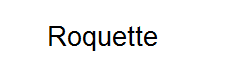 Roquette