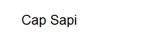 Cap Sapi