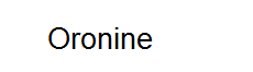 Oronine