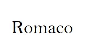 Romaco