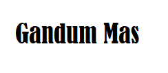 Gandum Mas