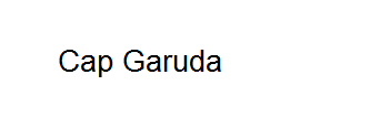 Cap Garuda
