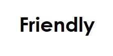 Friendly