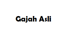 Gajah Asli